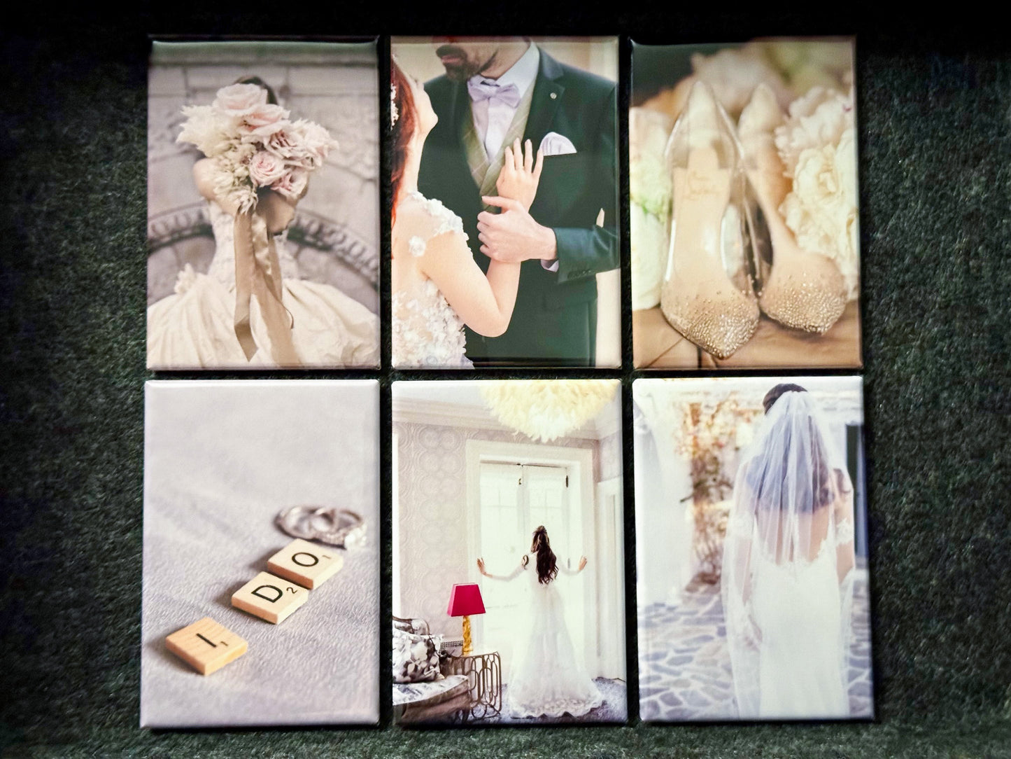 Custom Photo Magnets, Set of 6
